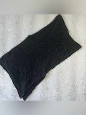 Cashmere Poncho Women Claudia Nichole 100 Cashmere Grey Boat Neck Asymmetrical